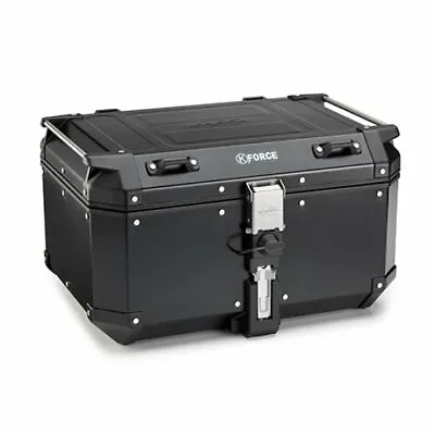 2021 Motorcycle Luggage Solid Hard 58 Ltr Black Monokey K-force Top Box Case • $480.02
