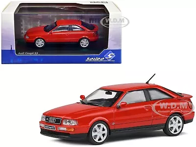 1992 Audi Coupe S2 Lazer Red 1/43 Diecast Model Car By Solido S4312201 • $27.99