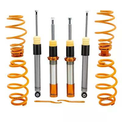 $298.99 • Buy Coilovers For VW Volkswagen Golf Mk5 Mk6 Adjustable Suspension Coilover Struts