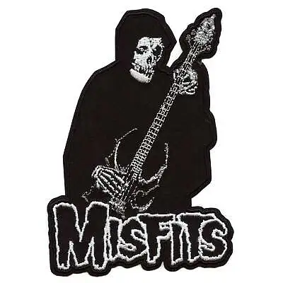 Misfits Bass Fiend Patch Classic Punk Rock Embroidered Iron On • $13.99