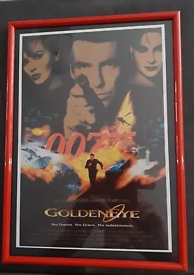 007 James Bond Goldeneye Film Poster Reprint.  • £2.50