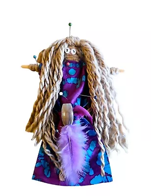 Voodoo Doll Spellwork Witchcraft Hoodoo Rituals Purple 7 Color Pins • $14.07