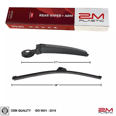 Rear Wiper Arm & Blade For VW Touareg 2004-2010 7L6-955-707-A OEM Quality • $12.90