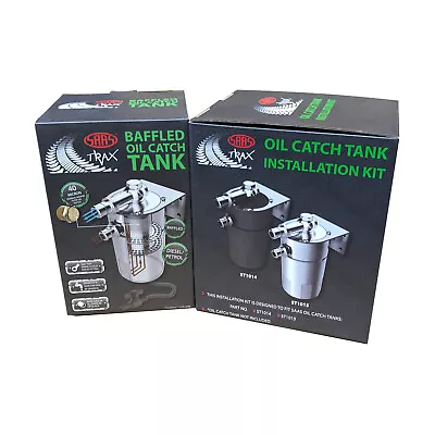 SAAS Oil Separator Catch Can For Toyota Landcruiser 79 Series 2007-2009 1VD-FTV • $280.85