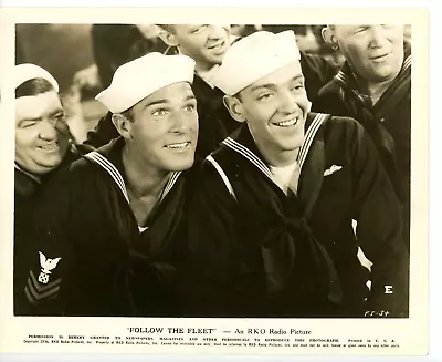 Vintage 8x10 Follow The Fleet 1936 	Fred Astaire Ginger Rogers Randolph Scott • $17.99