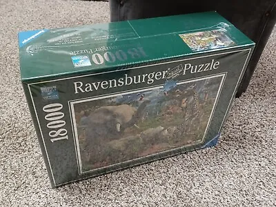 Ravensburger 18000 Piece Jigsaw Puzzle At The Waterhole NEW Sealed  • $159.99