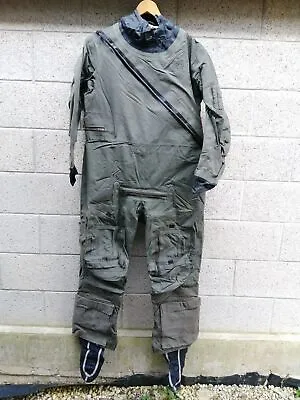 Ex RAF MK10 Immersion Suit Coverall Survival Dry Suit Various Sizes Pilot Mil... • £22