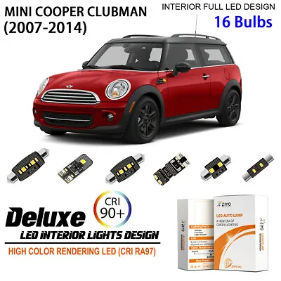 LED Interior Light Kit For MINI Cooper Clubman R55 White Dome Light Bulb Upgrade • $22.05