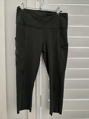 $29 • Buy Lululemon Tights Size CA8  Au12 Khaki 3/4