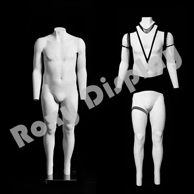 Male Plus Size Invisible Mannequin With Removable Neck And Arms #MZ-GH9 • $399