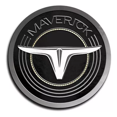 Car Badge Emblem Ford Maverick V8 V6 Stainless Steel • $50