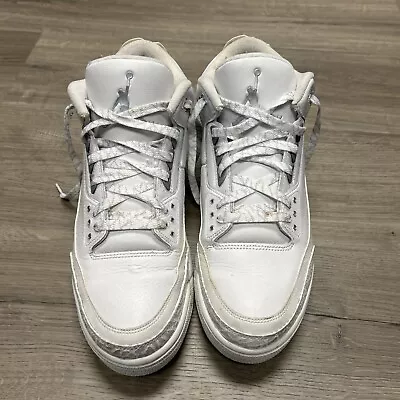 Size 13 - Air Jordan 3 Retro Pure Money • $57.60