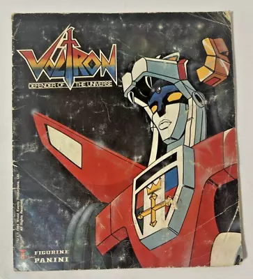 Voltron Defender Of The Universe VTG 1984 Figurine Panini Sticker Book Pre-Owned • $12.95