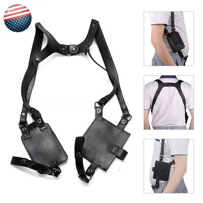 Anti-Theft Hidden Underarm Strap Wallet Pocket Phone Shoulder Holster Bag • $16.29