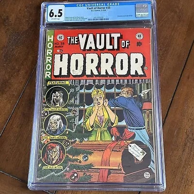 Vault Of Horror #35 (1954) -  Golden Age Horror! PCH! - CGC 6.5! • $2900