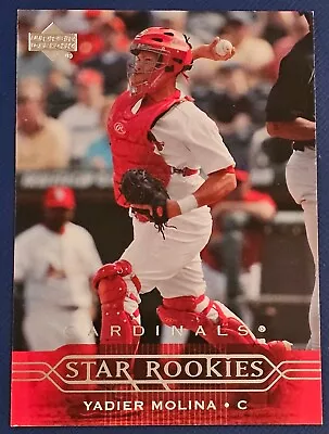 2004 Upper Deck Yadier Molina #258 Star Rookies St Louis Cardinals RC  • $9.99