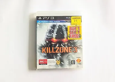 PlayStation 3 PS3 - Killzone 3 - Complete With Manual • $7.40