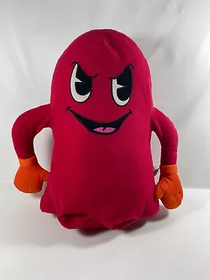 VINTAGE PAC-MAN BLINKY RED GHOST PLUSH By Official NAMCO TOY FACTORY 2005 • $26.01