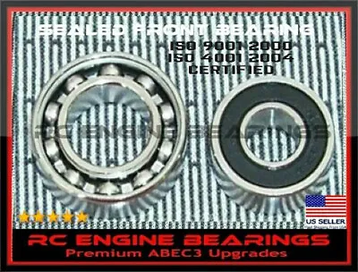 ENYA Engine BEARINGs 45 SS ENYA 50 Engine SS CX 40 SS 40 T  RC Bearings  ABEC3c3 • $6.59