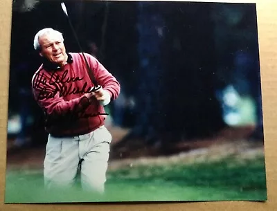 ARNOLD PALMER (1929-2016) Legendary American Golfer Autograph Signed 8X10 PHOTO • $59.99