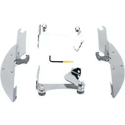 MEMPHIS SHADES Batwing Trigger Lock Mounting Kit - VTX13 - Polished MEK1901 • $126.94