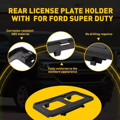 License Plate Bracket For 11-16 Ford F-250/350/450/550 Super Duty BC3Z17A385AA • $17.09