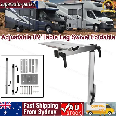 Aluminum Alloy RV Table Leg Kits Swivel Foldable Adjustable For Boat Marine  • $93.82