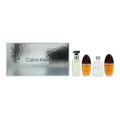 Calvin Klein Women 4 X 15ml Mini Gift Set For Her • £31.95