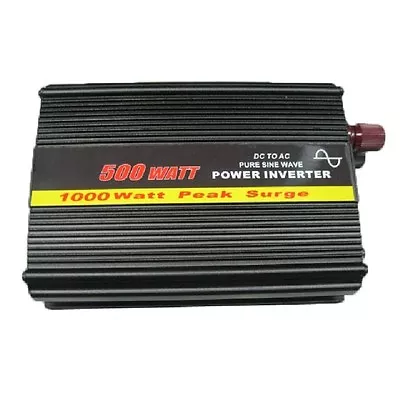 Pure Sine Wave 500 Watt Power Inverter DC 12V To AC 240V • £129.96