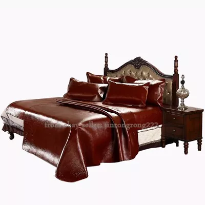 Western Buffalo Skin Mat2.0mm X2.2mm Bed Leather Sheets • $876.66