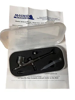 Master G22 Dual-Action Airbrush Kit  Hobby Auto Cake Decorating • $30