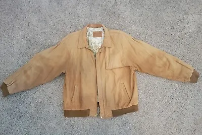 Marlboro Adventure Team Suede Leather Jacket XL • $25