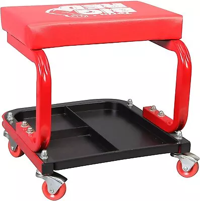 Torin Creeper Garage/Shop Seat: Padded Mechanic Stool With Tool Tray TR6300 • $33.99