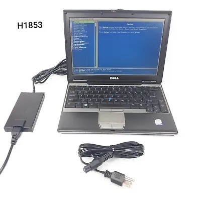 Dell Latitude D430 12.1 Laptop Core 2 Duo 2GB  80GB HDD No OS Boot/ BIOS H1853 • $42.11