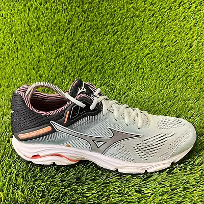 Mizuno Wave Inspire 15 Womens Size 11 Gray Running Shoes Sneakers J1GD194403 • $29.99