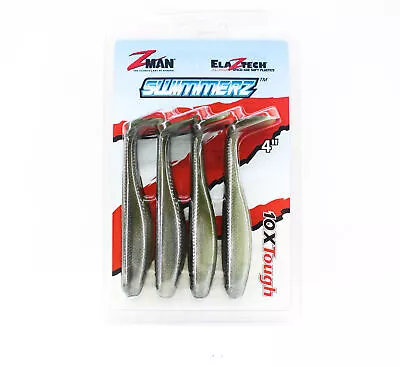 Zman Soft Lure SwimmerZ 4 Inch 4/Pack Ayu (6312) • $25.41