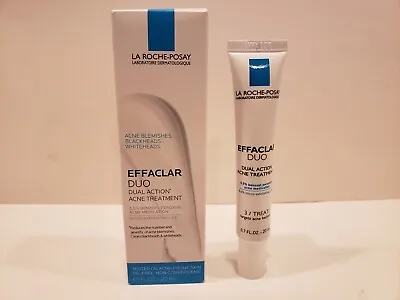La-Roche Posay ~ Effaclar Duo Dual Action Acne Treatment ~ 0.7 Oz ~ NIB • $19.99