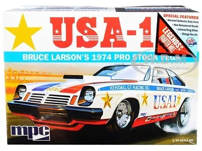 Skill 2 Model Kit 1974 Chevrolet Vega Pro Stock  Usa-1  1/25 Scale Mpc Mpc828 • $32.99