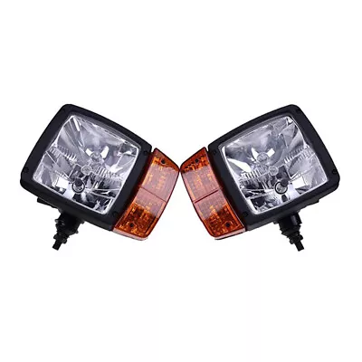 Left And Right Head Light Set 11170059 1117006 Fits Volvo L60E L70E L110E L120E • $159.99