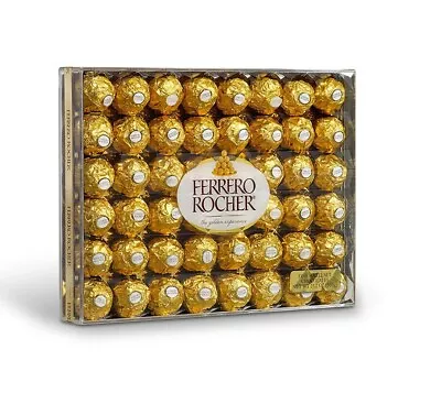 FERRERO ROCHER CHOCOLATE HAZELNUT CHOCO FILLING WAFER BOX GIFT 48 PIECES 600g • $199.99