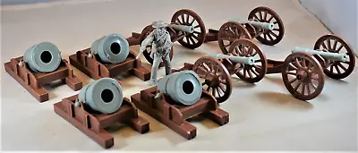 Americana American Revolution Civil War Cannons And Mortars Set • $12.99