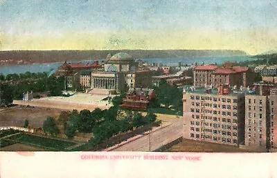 Postcard NY New York City Columbia University Undivided Back Vintage PC F4809 • $4