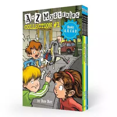 A To Z Mysteries Boxed Set Collection #1 (Books A B C & D) By Ron Roy (Englis • $26.57