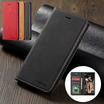 $10.79 • Buy For OPPO A73 / R15 Pro Leather Case Magnetic Wallet Card Slot Kickstand Cover