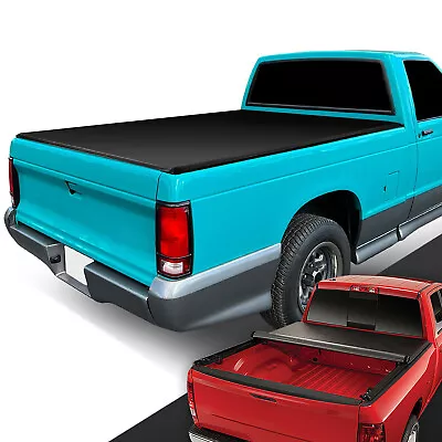 Fit 82-93 Chevy S10 GMC S15 Sonama 6 Ft Bed Vinyl Soft Roll Up Tonneau Cover • $148.88