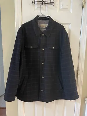 Mackinaw Wool Utex Xxl 2x Quilt Lined Hunting Shirt Jac Shacket Camp Coat Jacket • $69