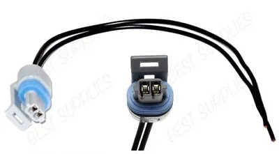 IAT Sensor Connector Pigtail 1985-2005 GM Intake Air Temperature Sensor Black -B • $8.50