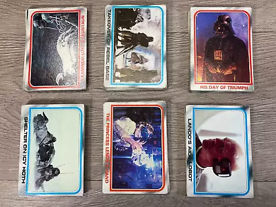 1980 Topps Star Wars The Empire Strikes Back HUGE LOT Of 62 Cards • $14.99