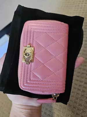 Chanel Boy Zippy Wallet • $700