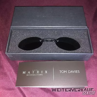 Tom Davies - MORPHEUS - The Matrix Resurrections (New) Sunglasses • $300